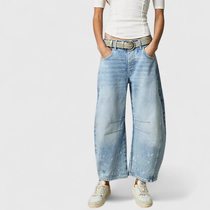 Rain | Pantalon confortable à jambes larges