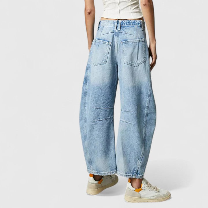Rain | Pantalon confortable à jambes larges