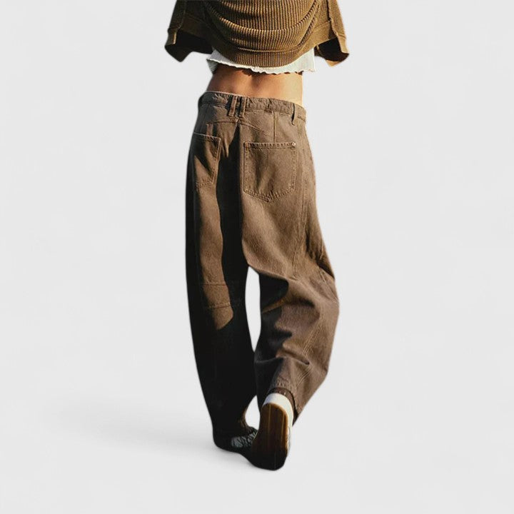 Rain | Pantalon confortable à jambes larges