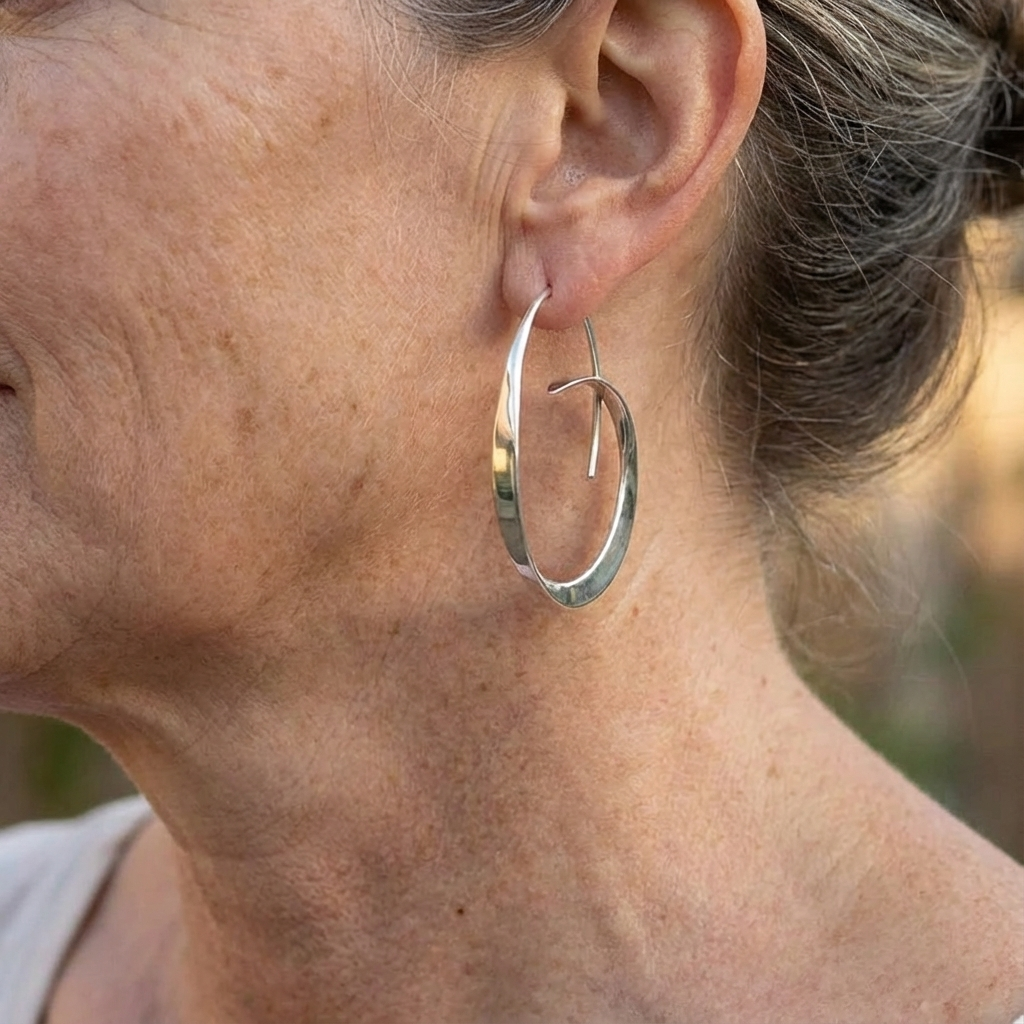 Delicia de pendientes en espiral