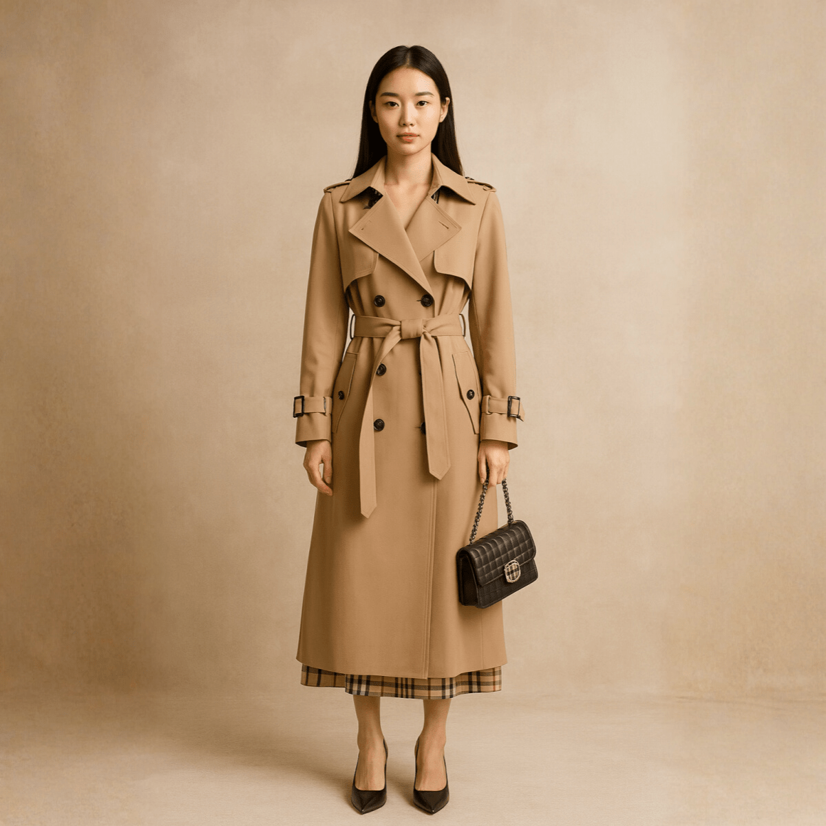 Emily | Gabardina con estilo