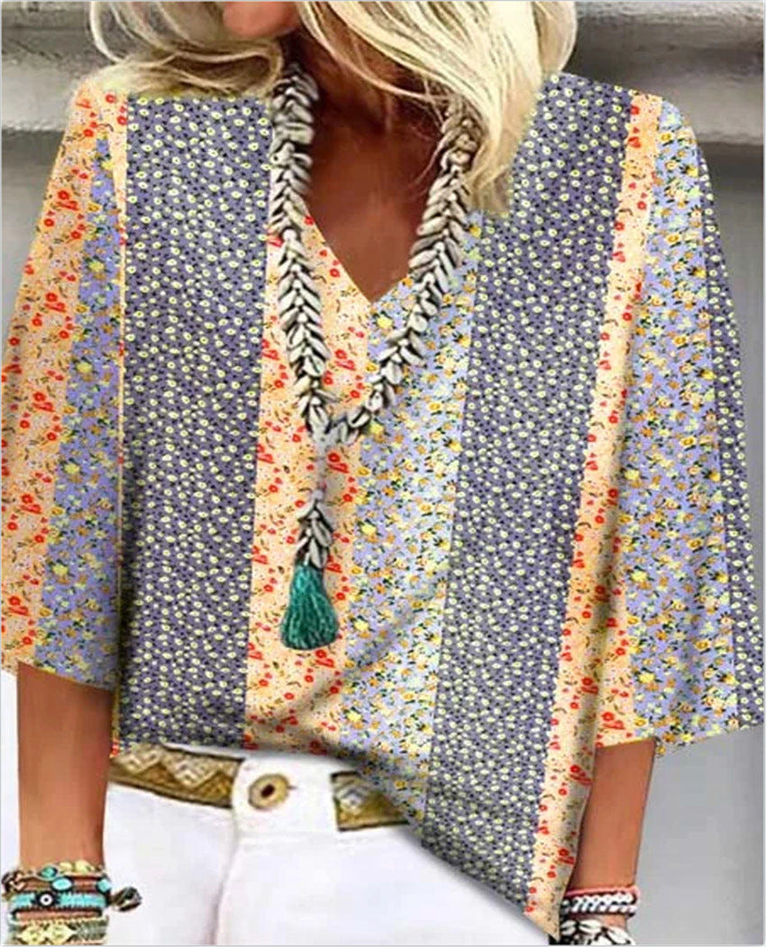 Anika | Blouse à fleurs légère