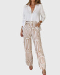 Emilia | Pantalon élégant + blouse et ceinture offertes