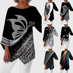 Alayah™ | Blusa elegante com gola redonda