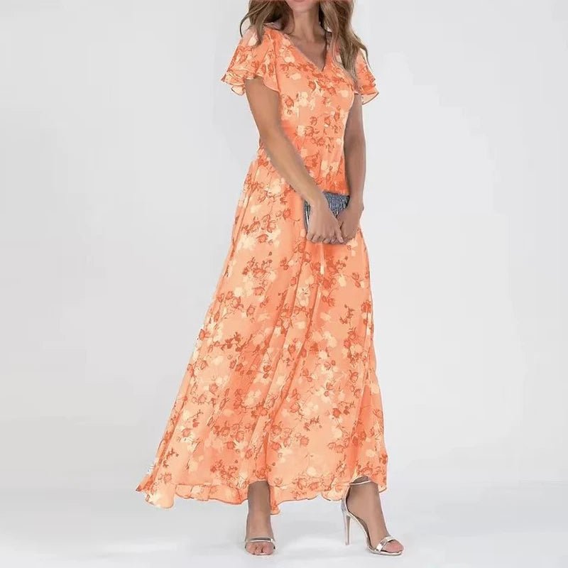 Zuri | Robe glamour qui dissimule le ventre