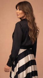 Mila | Robe maxi à rayures