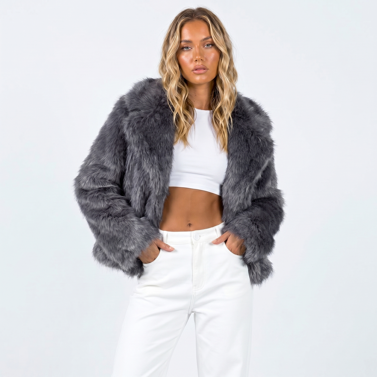 Maeve | Women Faux Fur Jacket