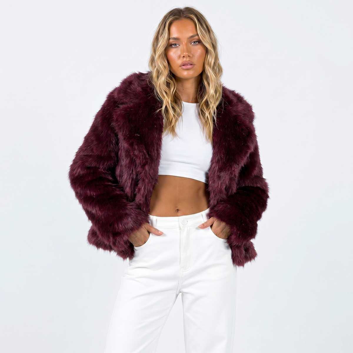 Maeve | Women Faux Fur Jacket