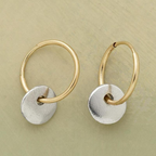 Handmade Elegant Hoop Earrings