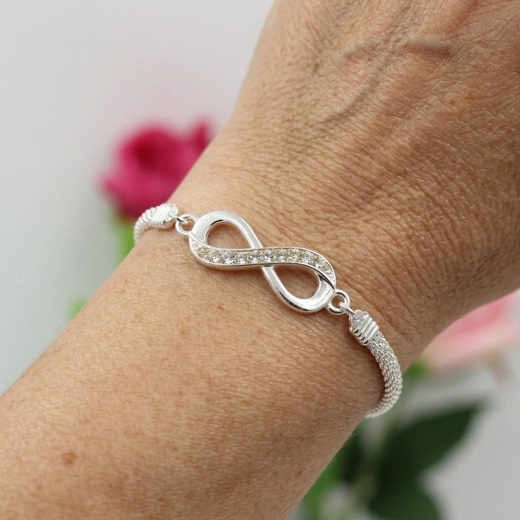 Adjustable Infinity bracelet
