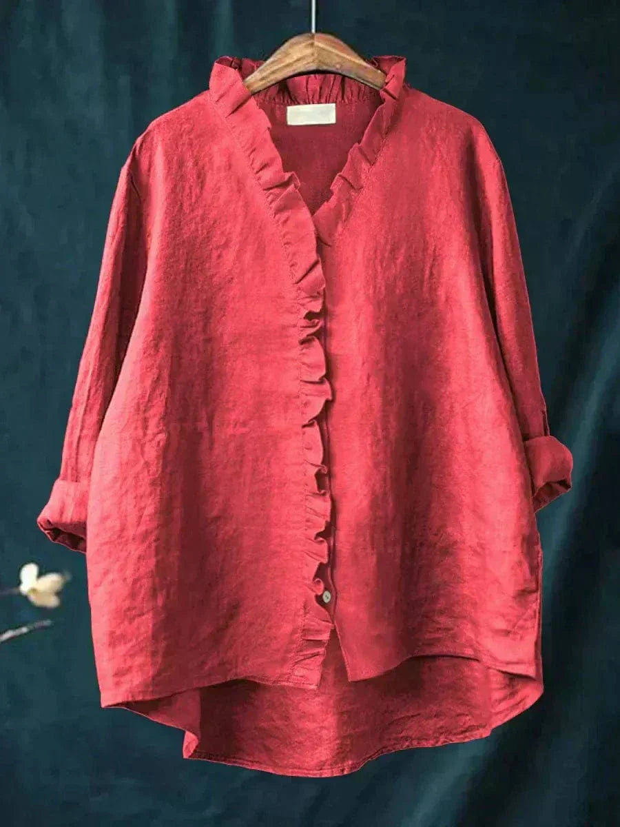 Ava | Blusa elegante y fresca de verano