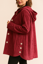 Indie | Corduroy Hooded Jacket