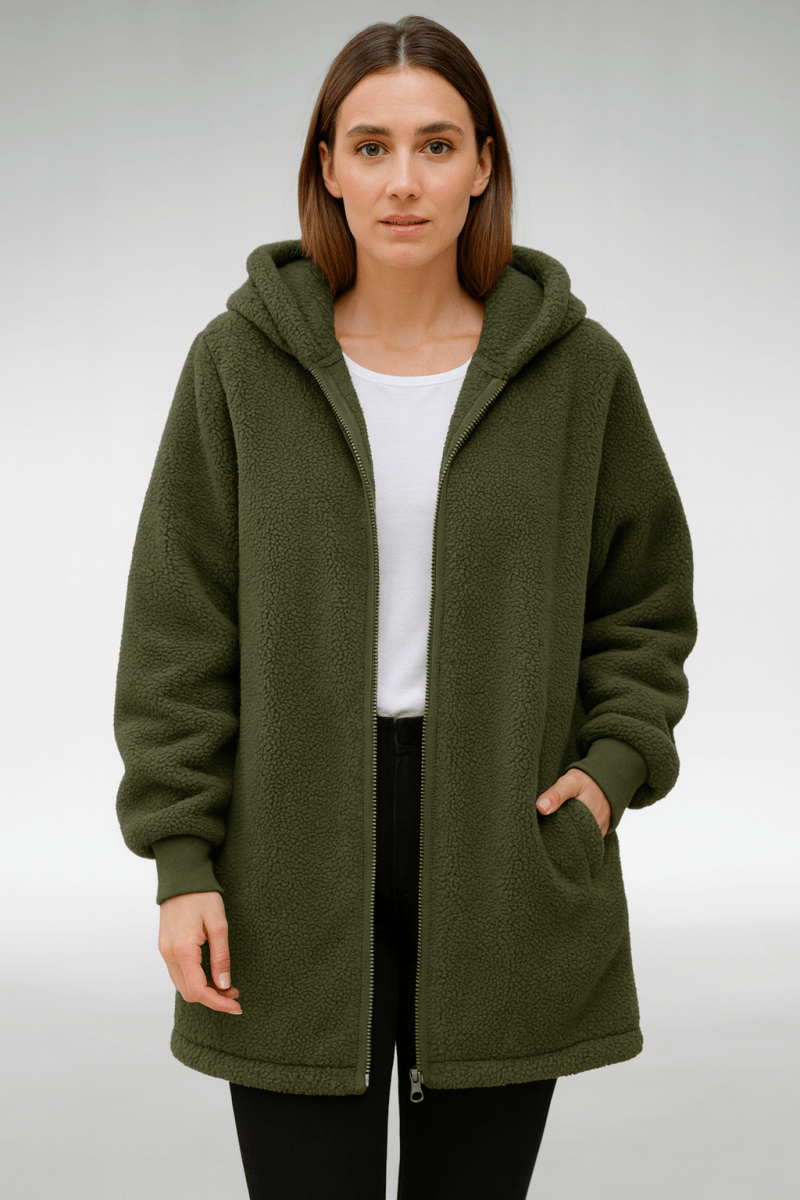 Jane | Abrigo de peluche acogedor