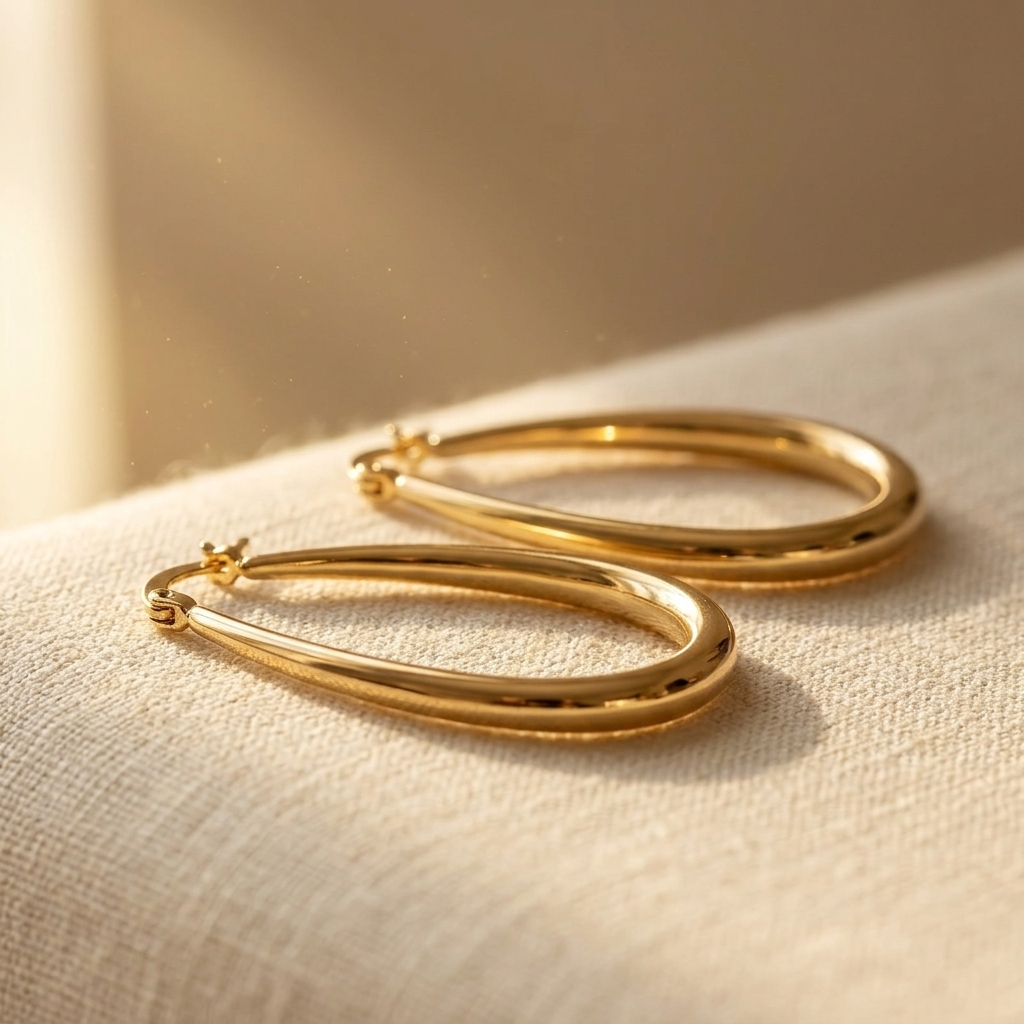 Pendientes vintage exclusivos en oro
