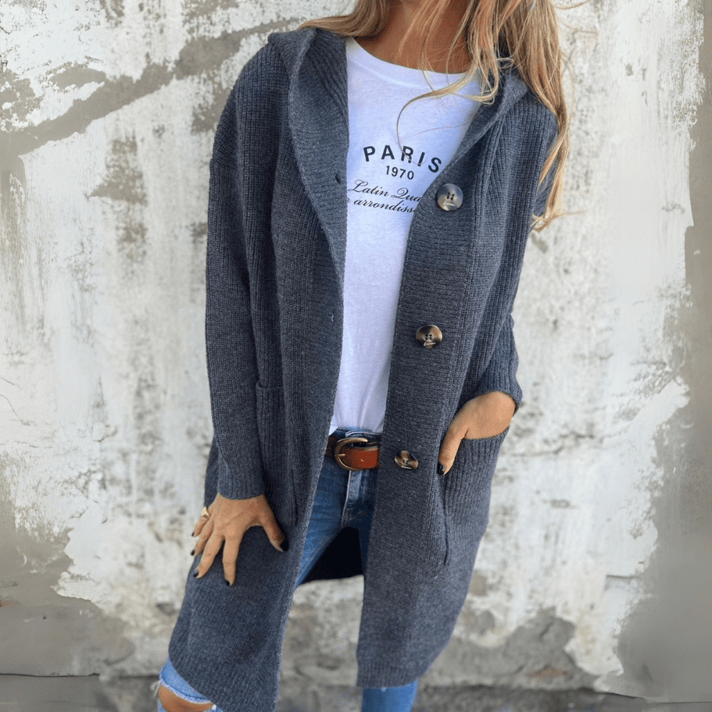 Lorène | Elegant lang dames vest - bellanza