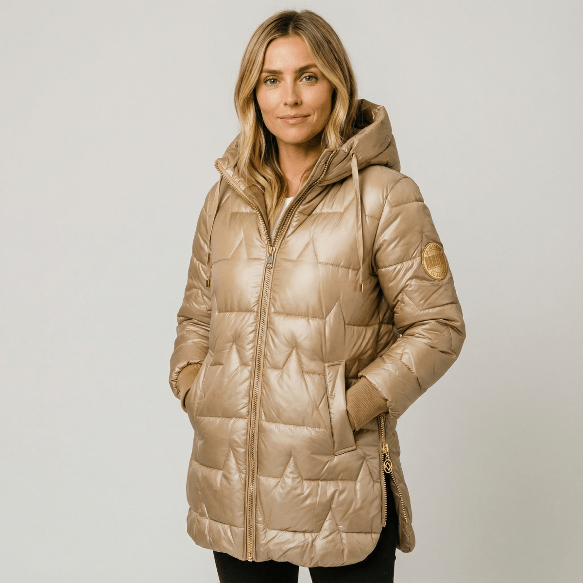 Marga | Long Warm Quilet Jacket