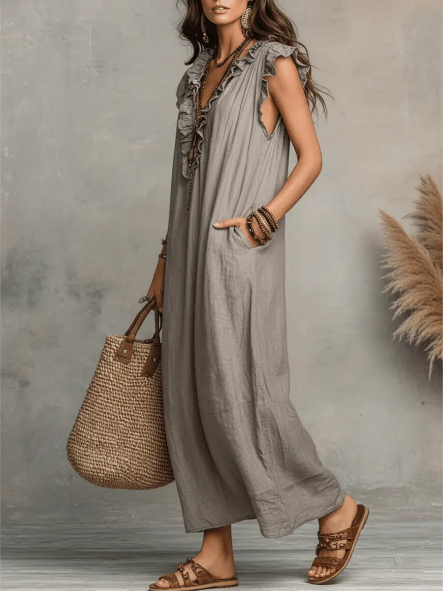 Camellia | Vestido largo bohemio
