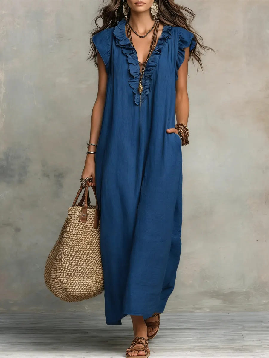 Camellia | Vestido largo bohemio