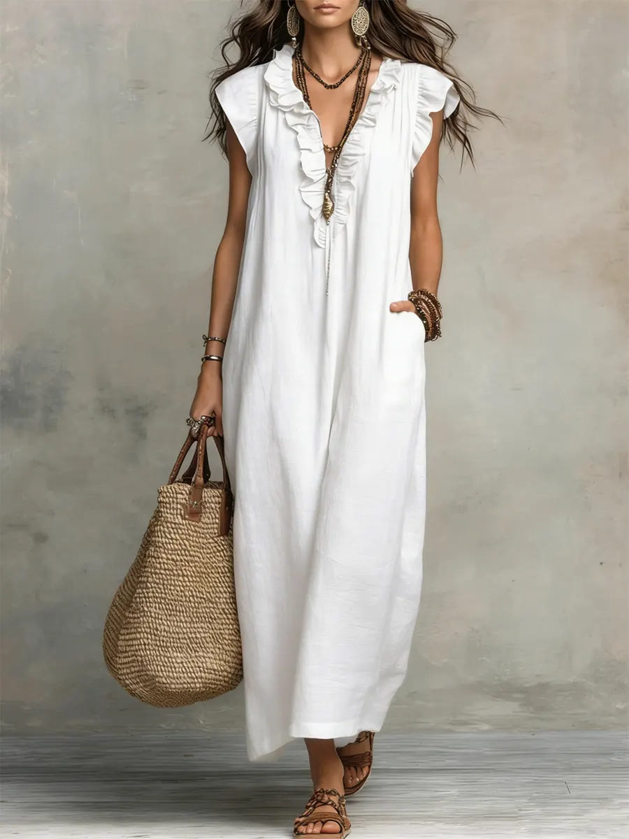 Camellia | Vestido largo bohemio