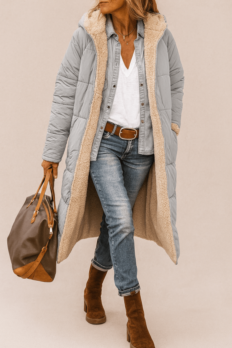 SASHA | ABRIGO SUAVE REVERSIBLE
