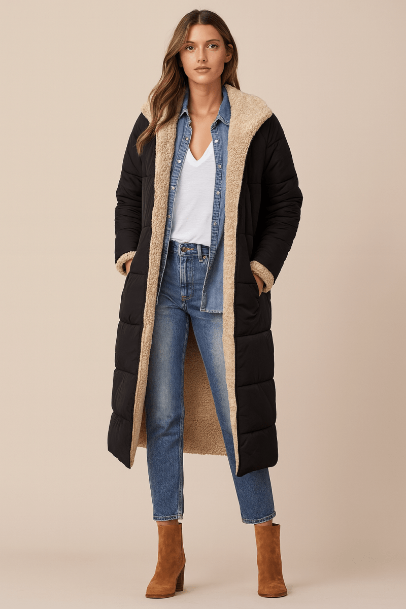 SASHA | ABRIGO SUAVE REVERSIBLE