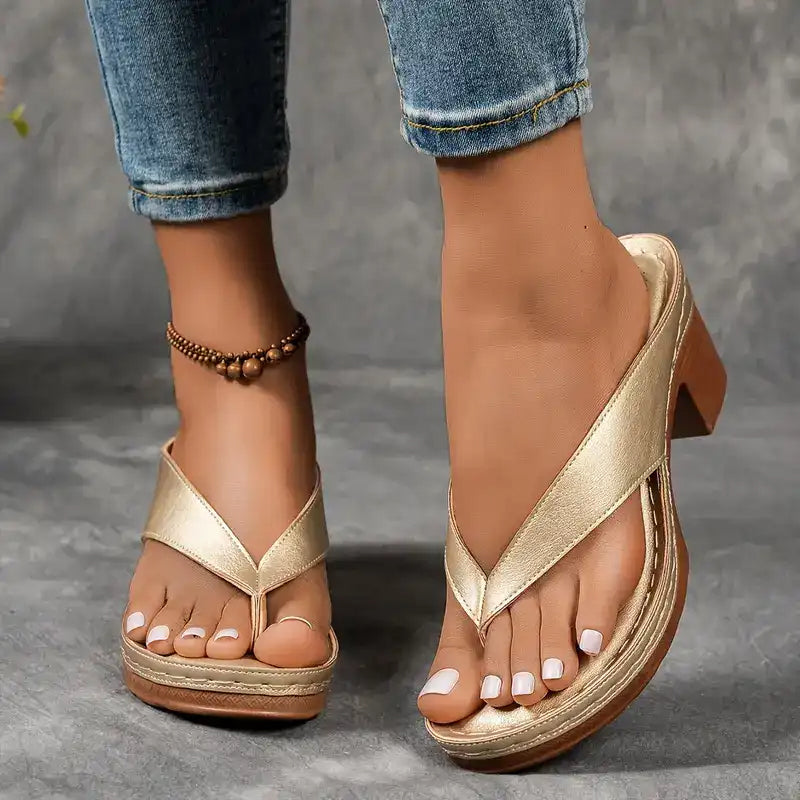Darlene - Sandalias tipo slide con comodidad sin esfuerzo