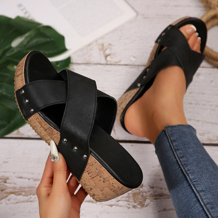 Kimberly – Sandalias de cuña bohemias y cómodas