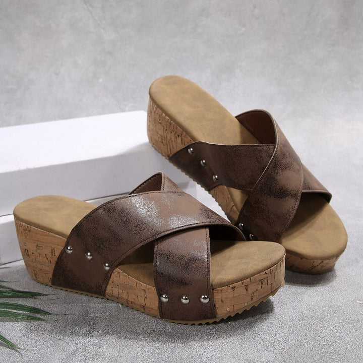 Kimberly – Sandalias de cuña bohemias y cómodas