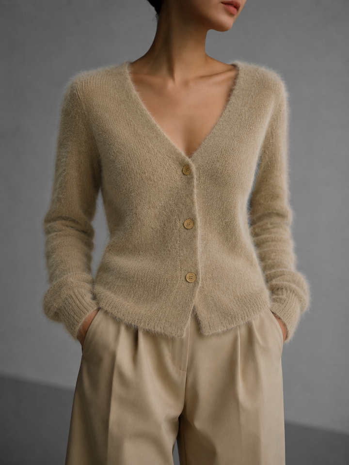 Nell | Women Relaxed Button Front Cardigan